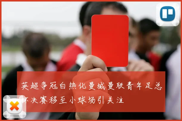 英超争冠白热化曼城曼联青年足总杯决赛移至小球场引关注