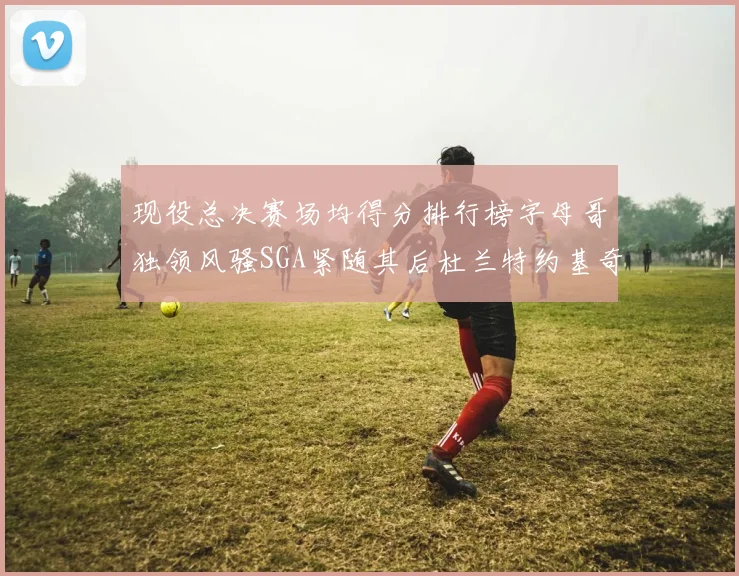 现役总决赛场均得分排行榜字母哥独领风骚SGA紧随其后杜兰特约基奇东契奇争夺第三